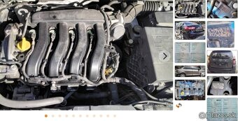 MOTOR K4M Renault MEGANE 1.6 2014 kód motora K4MV8, PREVODOV - 3