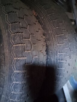 Skoda 120 100 atd. pneumatiky s diskami - 3