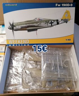 Plastikove modely 1 - 3