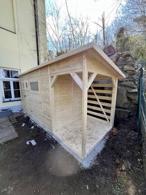 záhradný drevený domček - 3