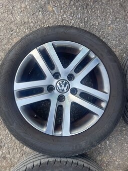 5x112 r16 elektróny Volkswagen+letné 205/55 r16 GoodYear - 3