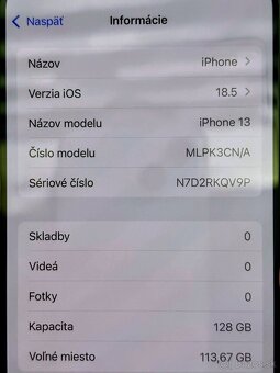 Predám iPhone13 - 3
