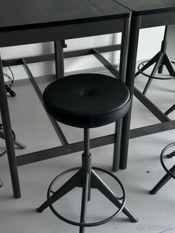 Ikea TROLLBERGET stolička barová, prípadne opora pri státi - 3