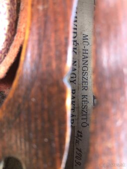 Predam starozitne husle z Rakuskouhorska - 3