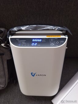 Prenosný kyslíkový koncentrator s 2 baterkami- NOVÝ + ZÁRUKA - 3