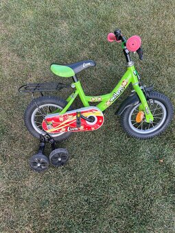 Lyže, palice, bicykle, nosič - 3