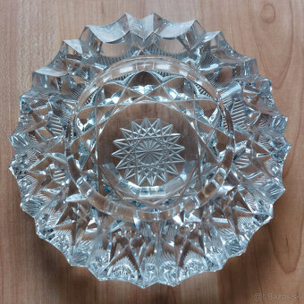 Popolník - český brúsený krištáľ - 3