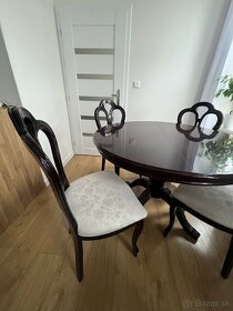 Jedálenský stôl a stoličky (rozkladací) - 3