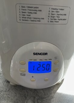 Domáca pekáreň chleba Sencor SBR 1031WH - 3
