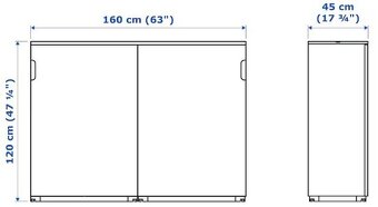 Kancelarska skrina IKEA GALANT - 3