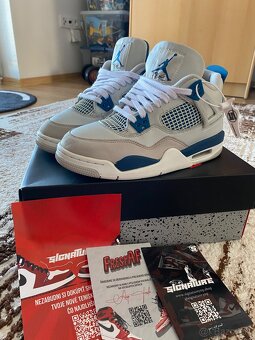 Jordan 4 military blue - 3