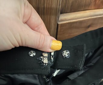 Vintage Elegantna dlha sukna s opaskom (M) - 3