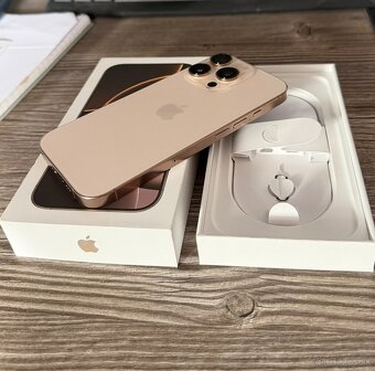 Apple iPhone 16 Pro, Desert Titanium, 256GB - 3