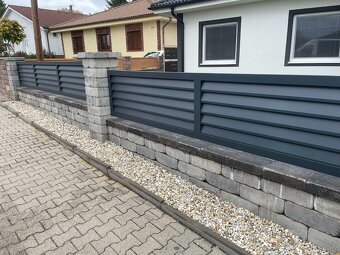 Hliníkové oplotenia - 3