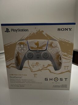 Predam joystick Ghost of Yotei cierny a zlaty NOVY - 3