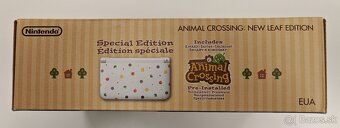 Nintendo 3DS XL Animal Crossing - nové, nepoužité - 3