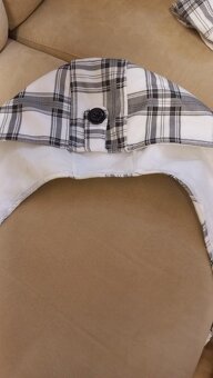 Čierno-biely kabátik - 3