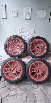 18" Autec Wizard Orange + Michelin Pilot Alpin 5 - 3