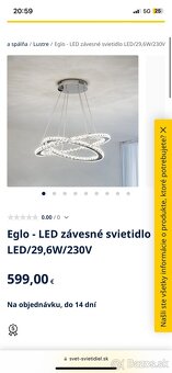 Krásne závesne svietidlo - luster - 3