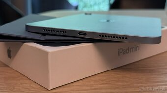iPad Mini 7 generácia 256GB modý + obal + matná fólia na dis - 3