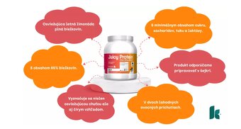 Kompava Juicy Protein 300 g mango-peach - 3