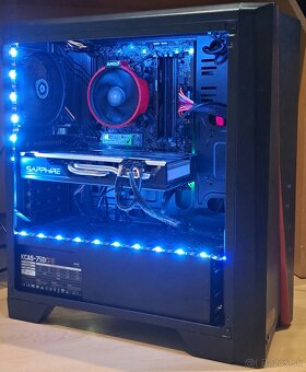 Predám herný počítač Ryzen 5 5500, RX570 - 3
