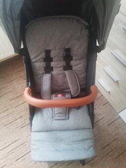 Štýlový kočík nový s visačkou+ vankúš grátis - 3