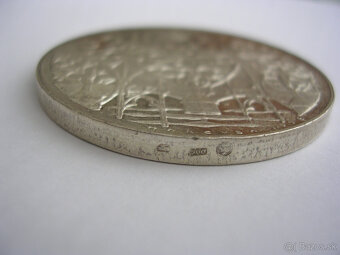 Ag medaila 10 dukát Karel IV. - návrh Jiří HARCUBA 1978 - 3