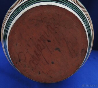 Váza Pozdišovce Parikrupa keramika okolo 1940 - 3