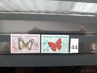 Poštové známky č.582 - AFRICKÉ ŠTÁTY III. - 20 ks sérií - 3