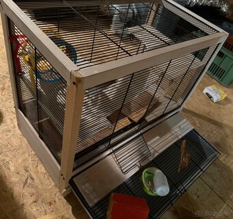 Klietka HAMSTERVILLE 60x34x49cm - 3