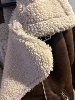 Kozuch zateplená kožená bunda - 3