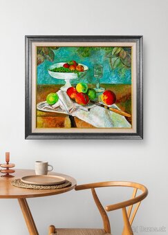 Expresívne zátišie, sign.Payer, 740 × 660 mm - 3