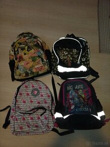 Ruksaky predám za 3e,5e,a10e, všetko za 20€ - 3