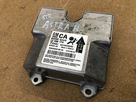 opel astra h airbag jednotka pyropas budiky esp sirena - 3