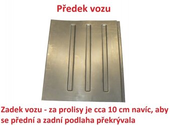 Tatra 613 - pravá/levá přední podlaha - 3