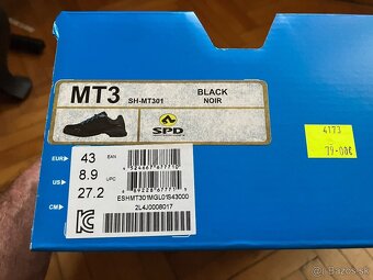 Shimano cyklistické topánky veľ 43 - 3