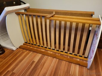 Predám detskú postel aj s matracom 160 x 80 - 3