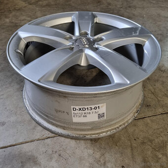 AUDI hliníkové disky 5x112 R18 7,5J ET37 - 3