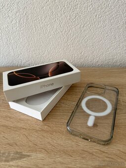 iPhone 16pro 256gb púštný titán - 3