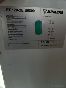 Bojler Junkers 120 l. - 3
