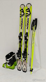 LYŽE SALOMON XMAX 120CM + LYŽIARKY SALOMON 37,5EUR - 3