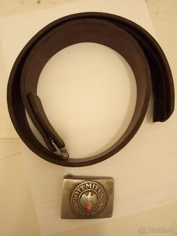 Nemecký opasok s prackou WEHRMACHT, original - 3