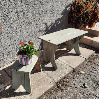 Stara vodova lavica- premalovana - 3