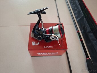 Prívlačové prúty + navijaky + taška - 3