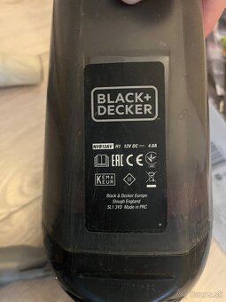 Autovysavač Black Decker 12V - 3