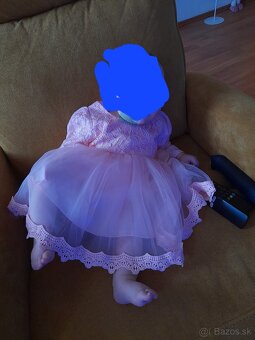 Princeznovske šaty pre babätko - 3