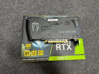 Predám kartu Zotac Geforce RTX 3060 Ti OC 8GB LHR - 3