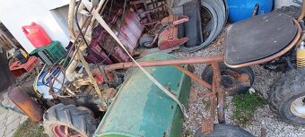 Malotraktor, silný motor s kypričom pôdy - 3
