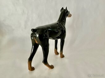 Porcelanovy pes - doberman Rosenthal - 3